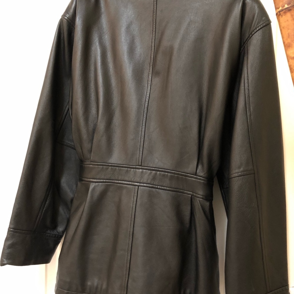Leather Coat